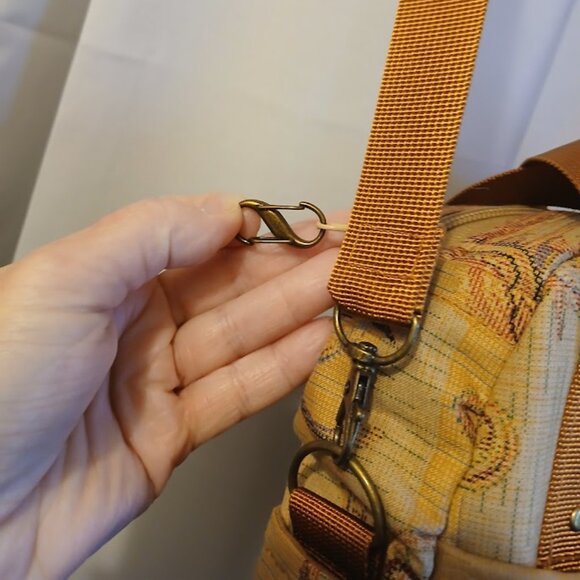 New Western Cowgirl Saddle Double handle Satchel Purse Shoulder Bag Brown Rust - Picture 10 of 15